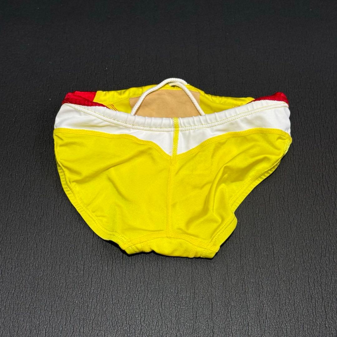 speedo 競泳水着 イエロー/レッド Sサイズ