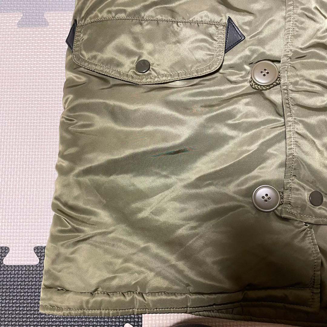 【美品】アルファインダストリーズ N-3Bフライトジャケット カーキ alpha