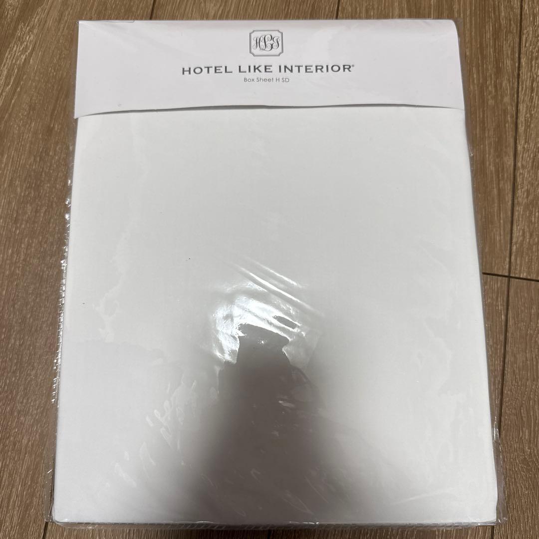 ホテルライクインテリア　ボックスシーツ