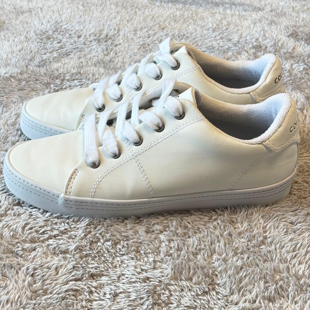 COLE HAAN コールハーン ホワイト スニーカー 24cm