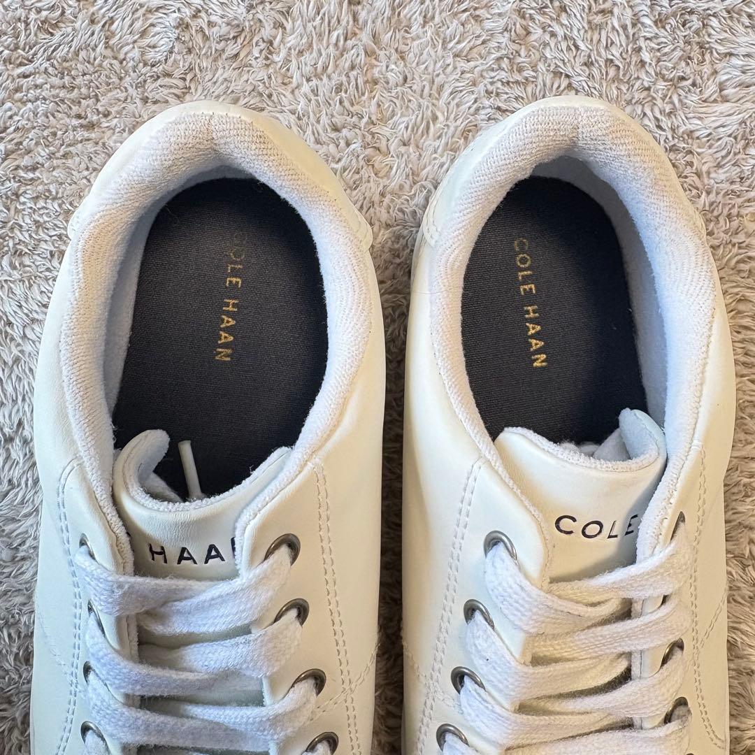 COLE HAAN コールハーン ホワイト スニーカー 24cm