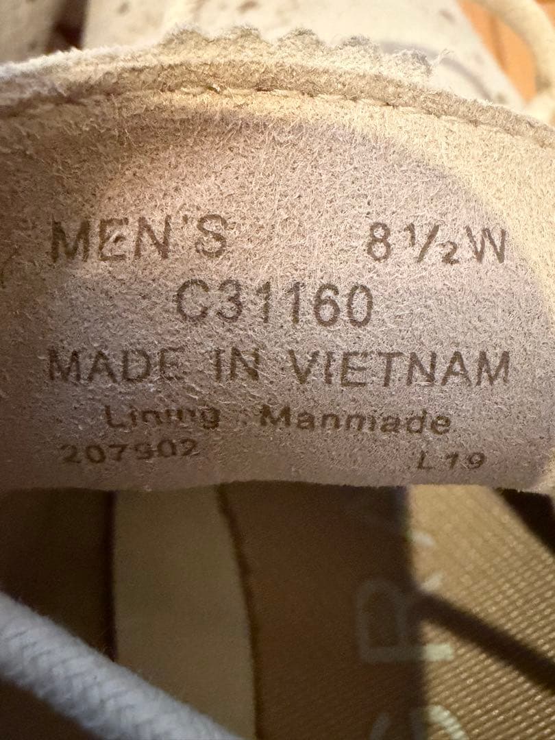 COLE HAAN ゼログランド スエードオックスフォード ホワイト8 1/2