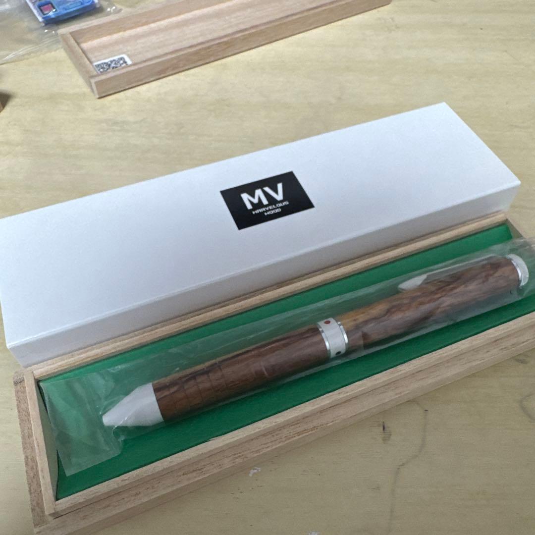 MV トライカラーボールペン ホンジュラスローズウッド源平 EX