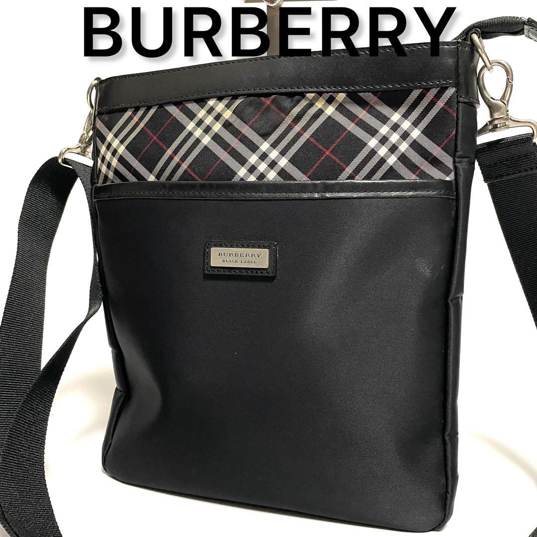BURBERRY BLACKLABEL ショルダーバッグ ノバチェック 斜め掛け