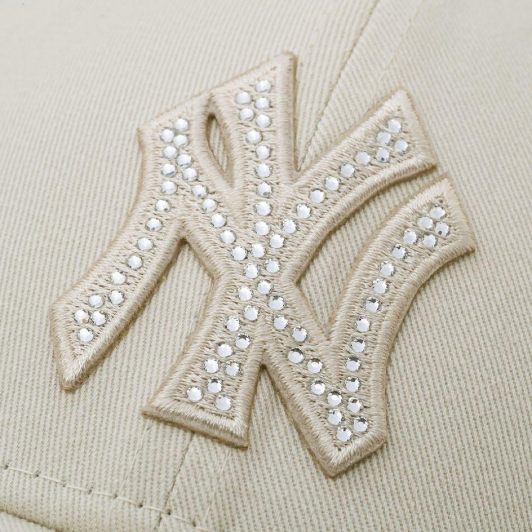 9FORTY Rhinestone ニューヨーク・ヤンキース アイボリー