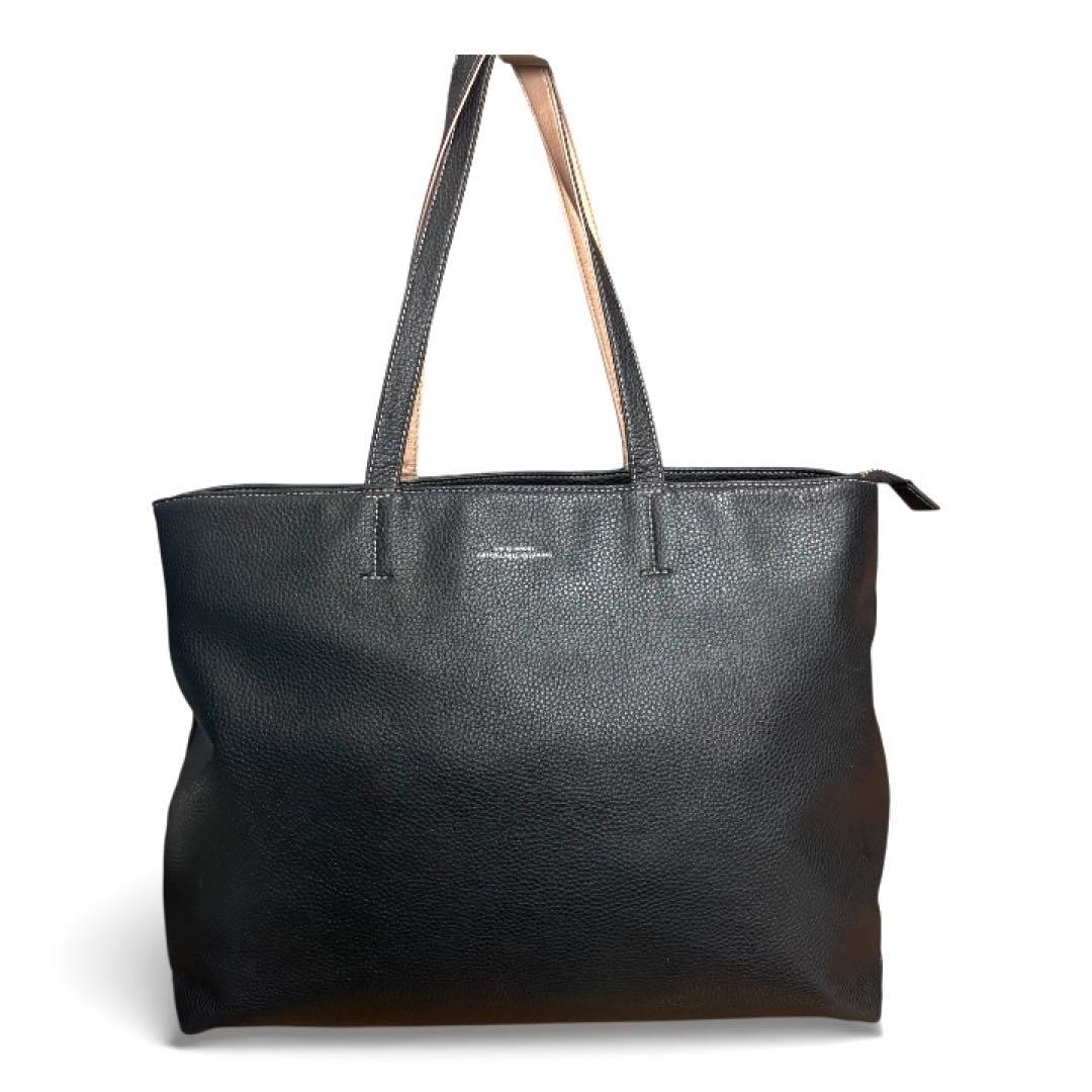 ユナイテッドアローズ グリーンレーベル トートバッグ A4 大容量 黒