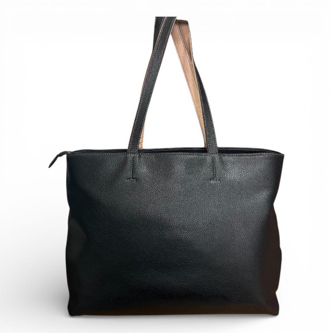 ユナイテッドアローズ グリーンレーベル トートバッグ A4 大容量 黒