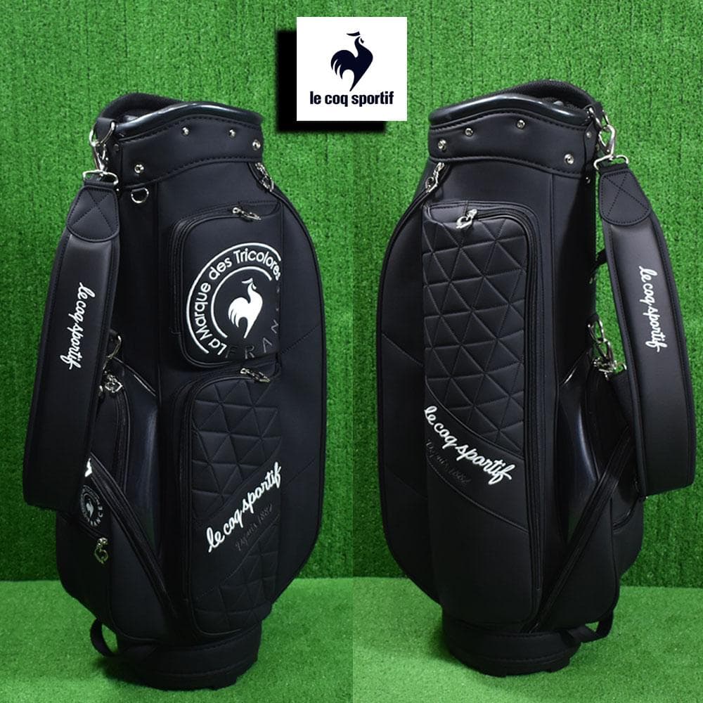 ルコックスポルティフ/ゴルフ レディース キャディバッグ８.５型 超美品！