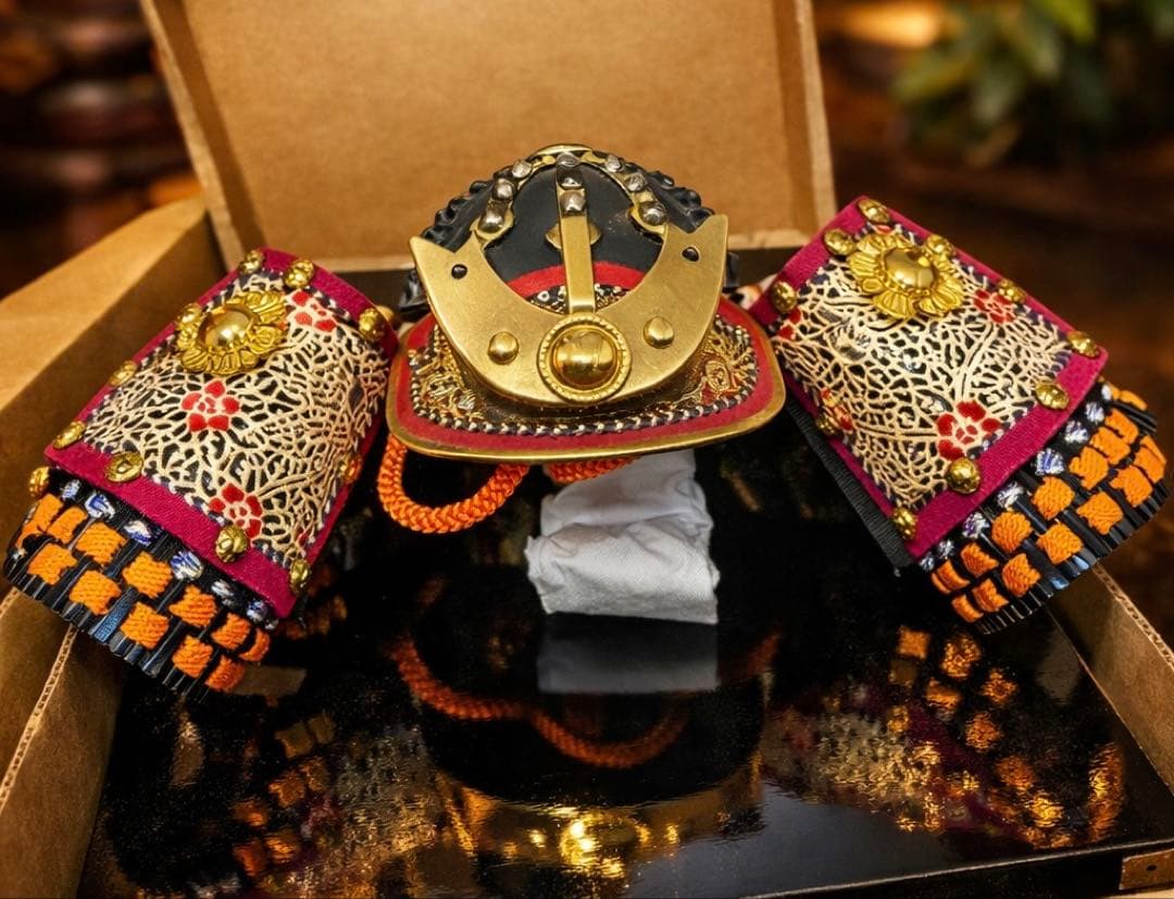 伝統的 五月人形 武士の兜