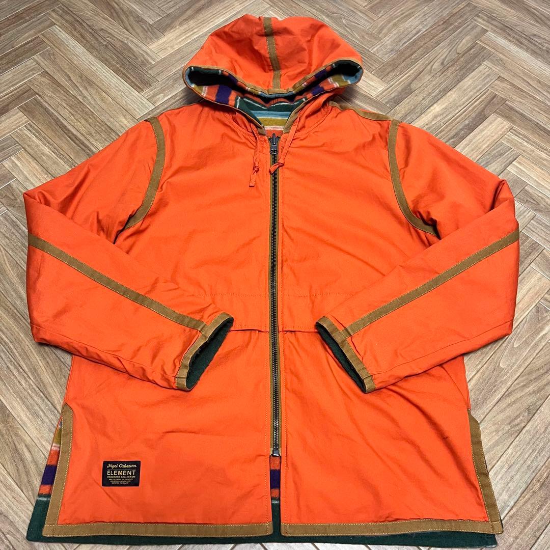 極美品　ナイジェルケーボン　エレメント　リバーシブル　マウンテンパーカー