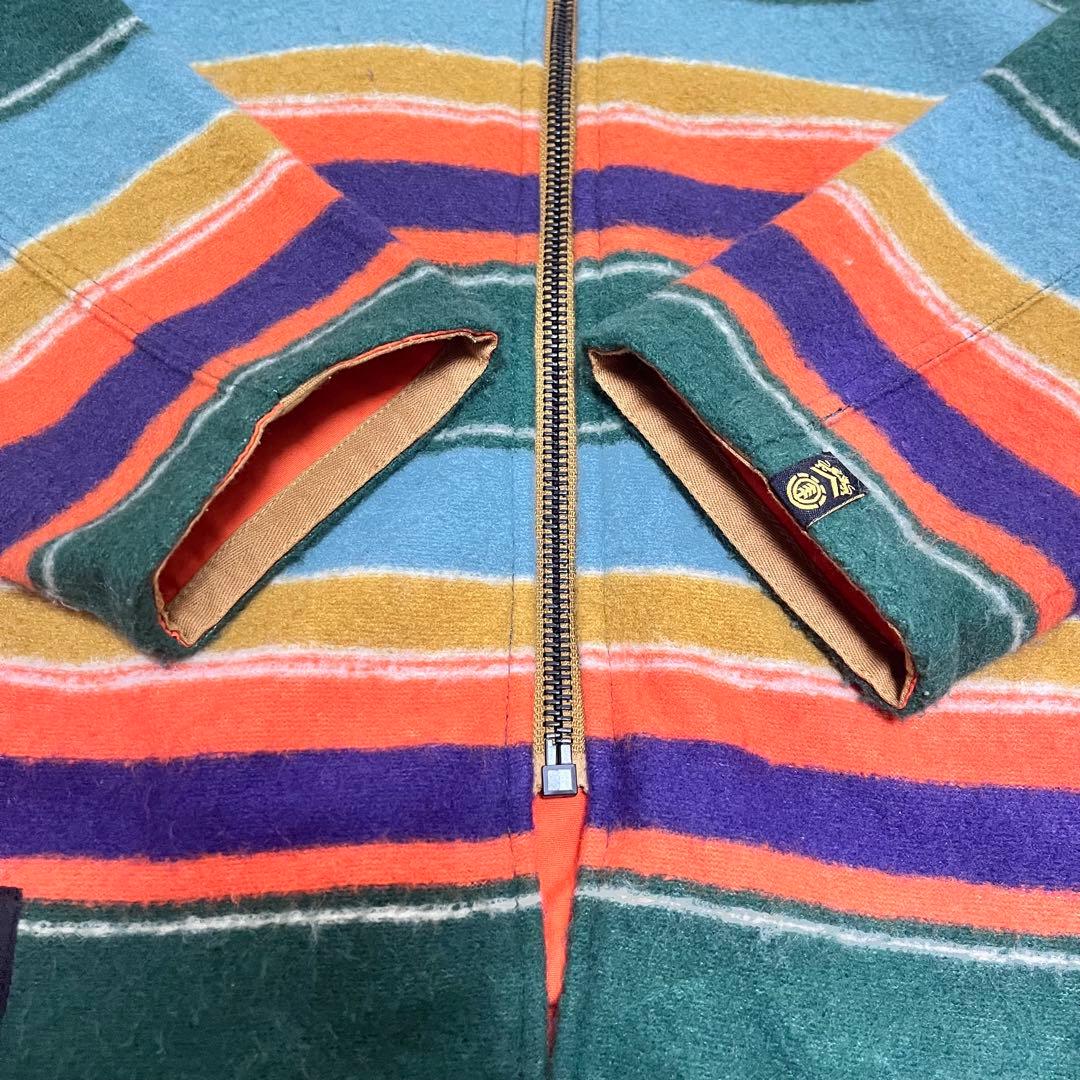 極美品　ナイジェルケーボン　エレメント　リバーシブル　マウンテンパーカー