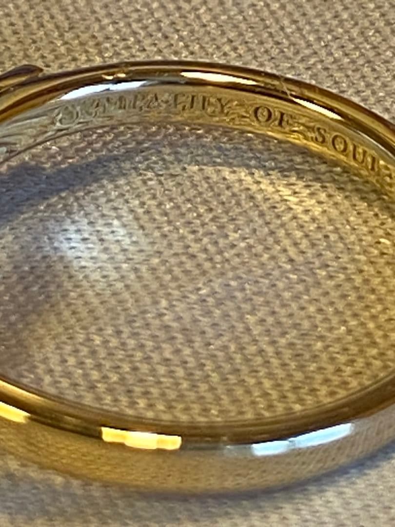 まろ　1月3日迄限定シンパシーオブソウルK18イエローゴールド10号