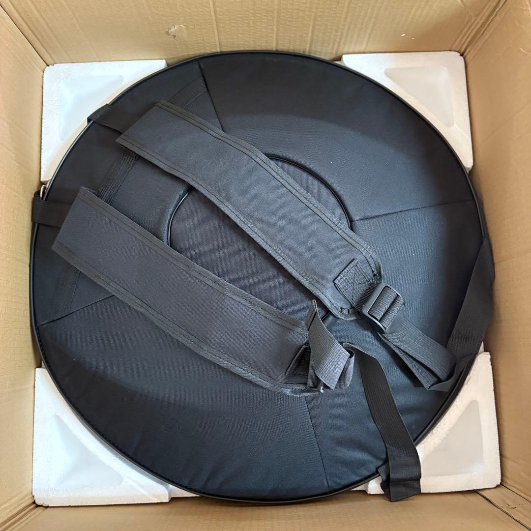 ハンドパン 10音 Dマイナー調 スチール製 未使用 ケース・付属品あり