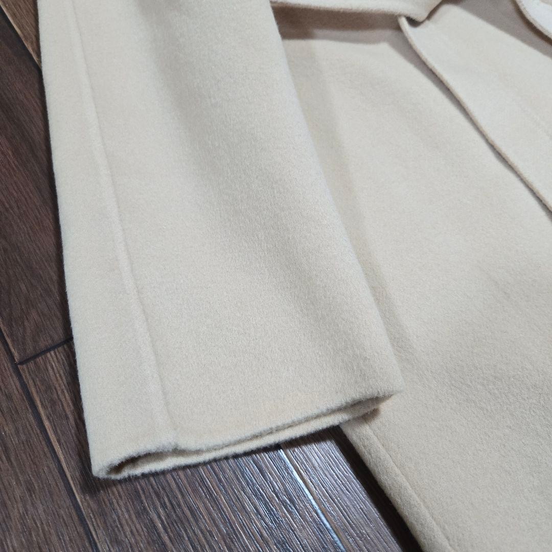 極美品◆トゥモローランド 2023年購入 ダブルフェイス コート 38