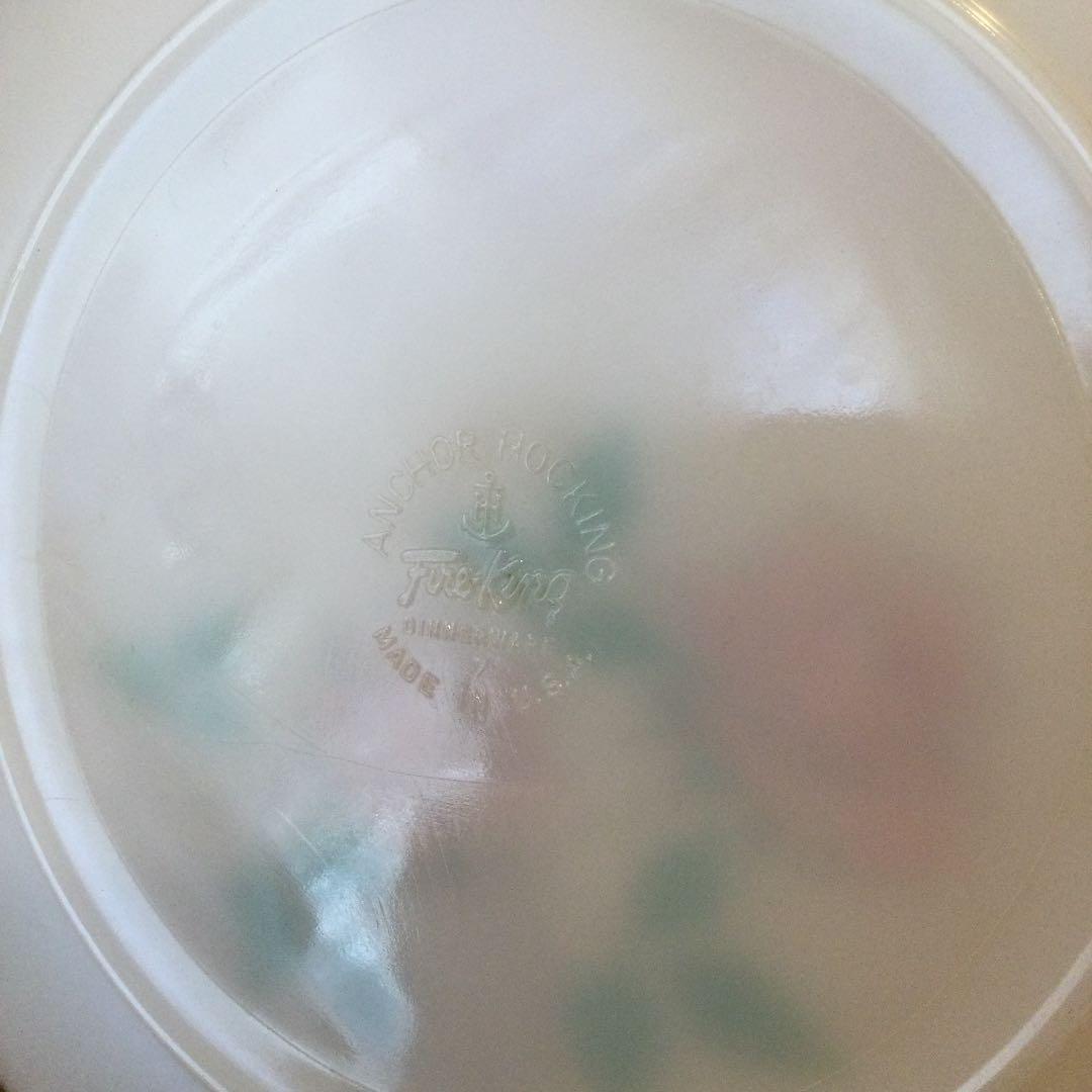 ファイヤーキング アニバーサリーローズ プレート 25cm ４枚セット