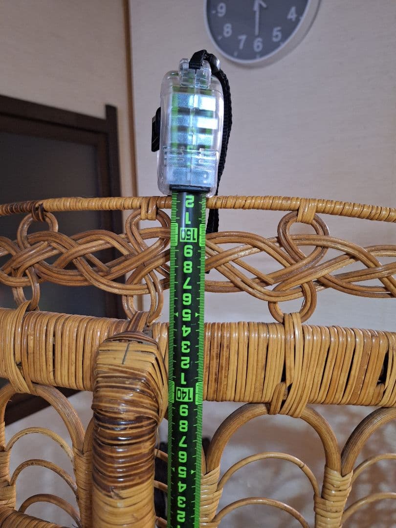 ジュジュ　ピーコックチェア　エマニエルチェア　藤家具　ラタン　送料込み