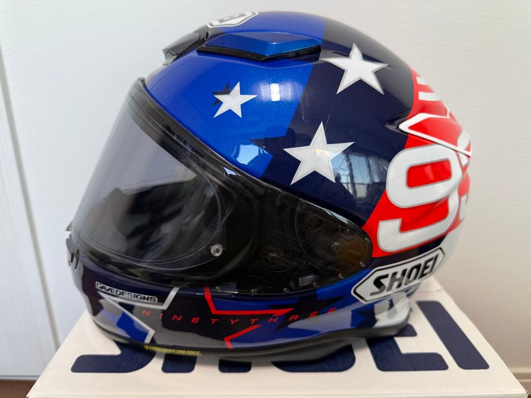 SHOEI Z-8 MM93 マルケス コラボ Lサイズ