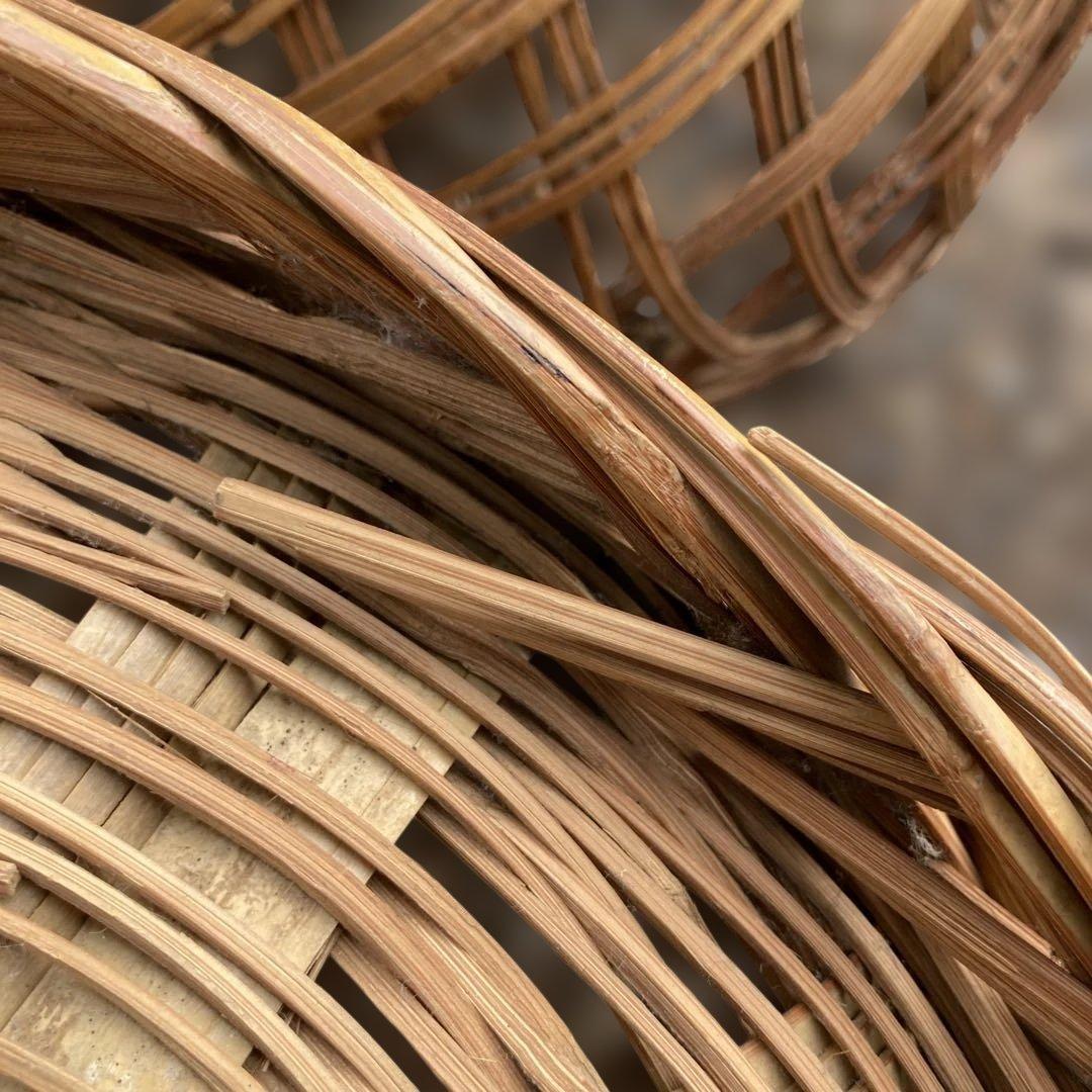 昔の銭湯の脱衣カゴ　4個セット