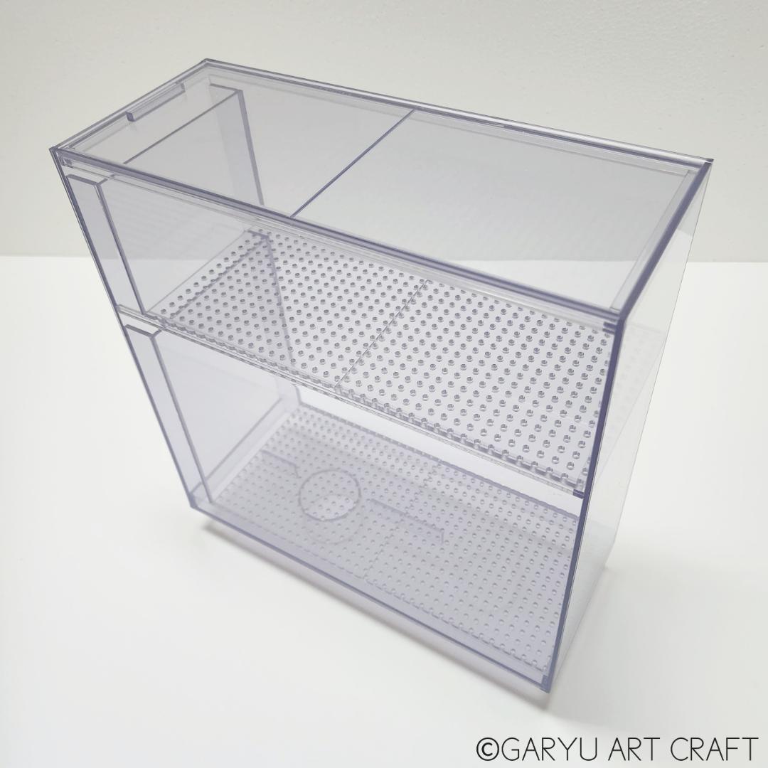 ドライ式ウールボックス□W120×D290×H300□濾過槽□オーバーフロー水槽