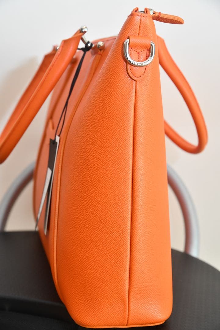 カズ0802　ペッレモルビダ deck-9シリーズ トートバッグ オレンジ