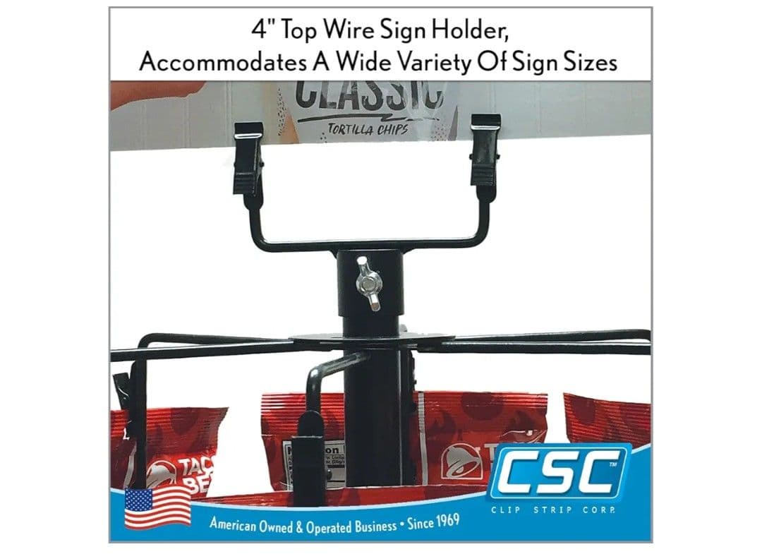 【A215】フロアスタンド　スピナースナックラック　108　クリップ付き