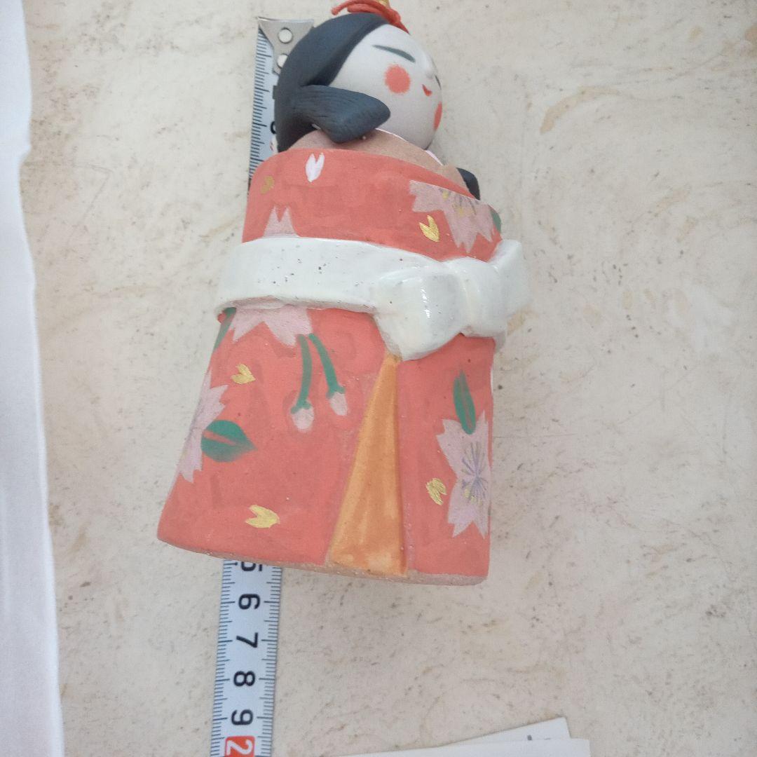 作家　雛飾り　土物　陶器　ひいなまつり