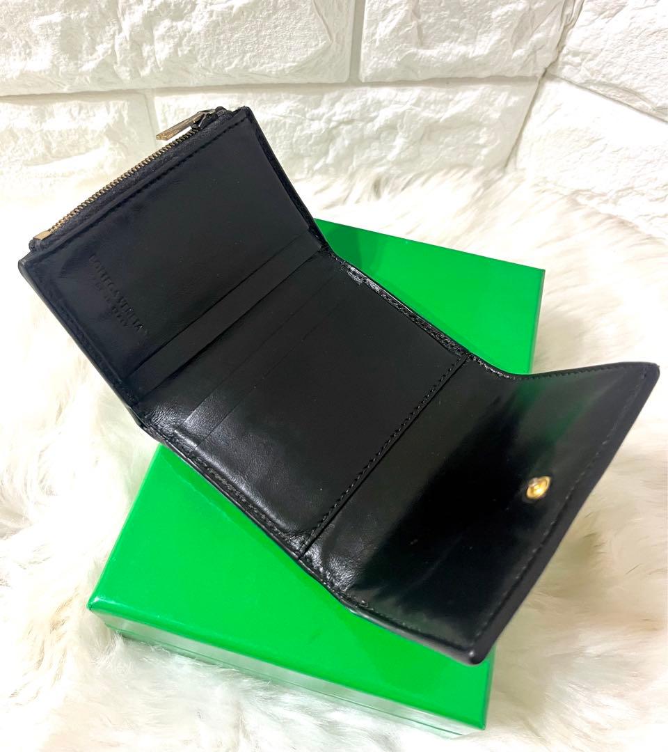 【まるお】BOTTEGA VENETA ボッテガ カセット三つ折り財布