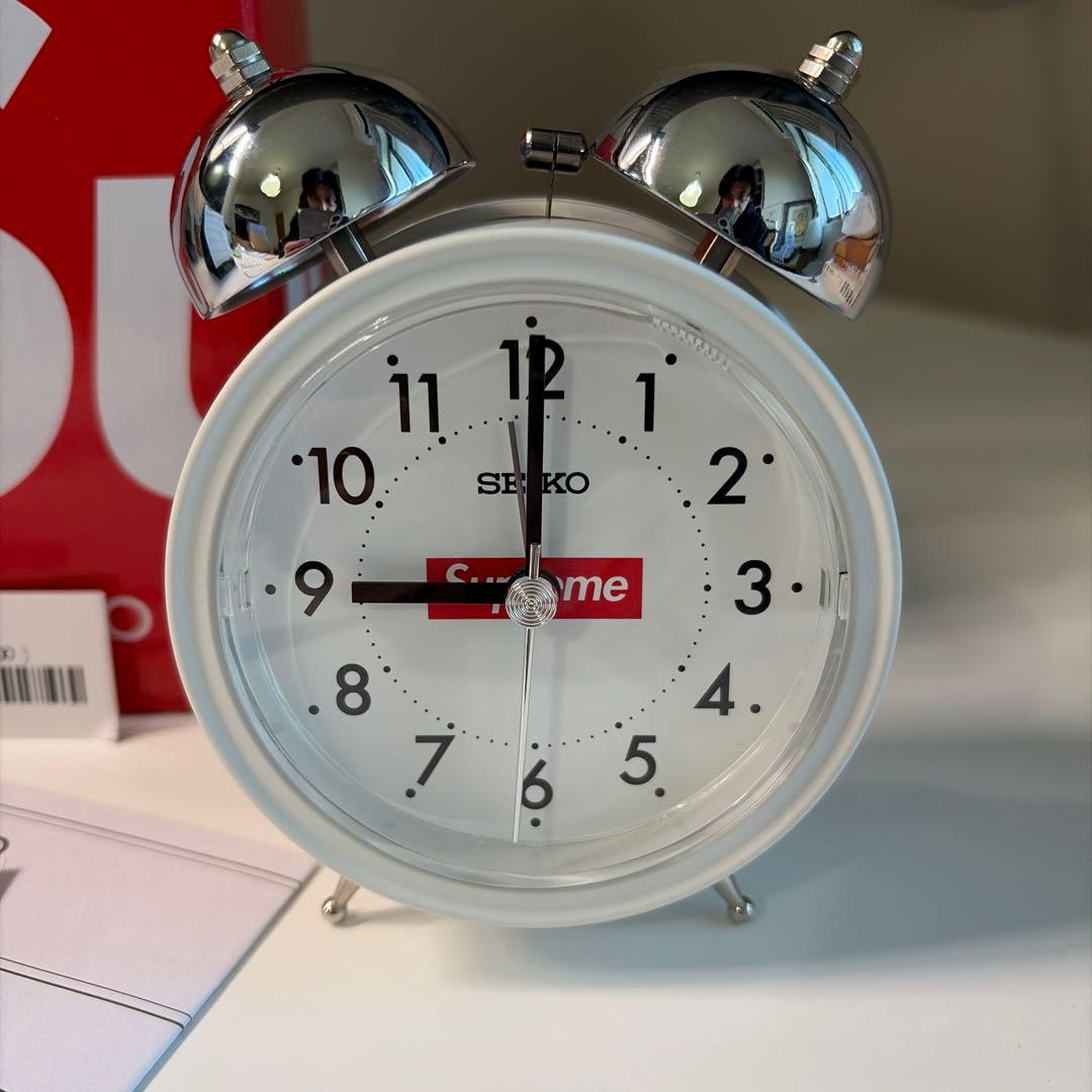supreme Seiko Clock 目覚まし時計 小物 Boxlogo