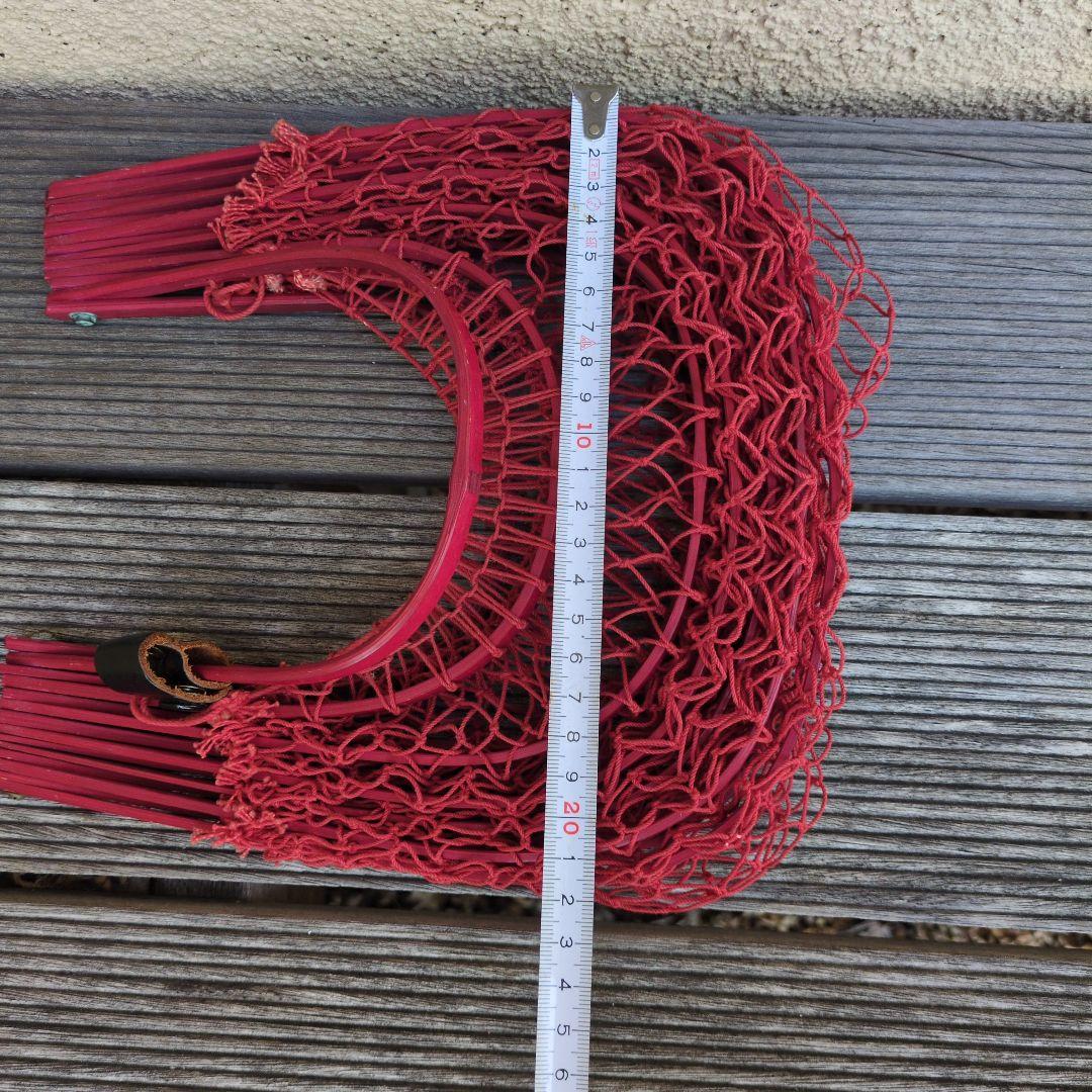 昭和レトロかご　折りたたみ式　ヴィンテージかご