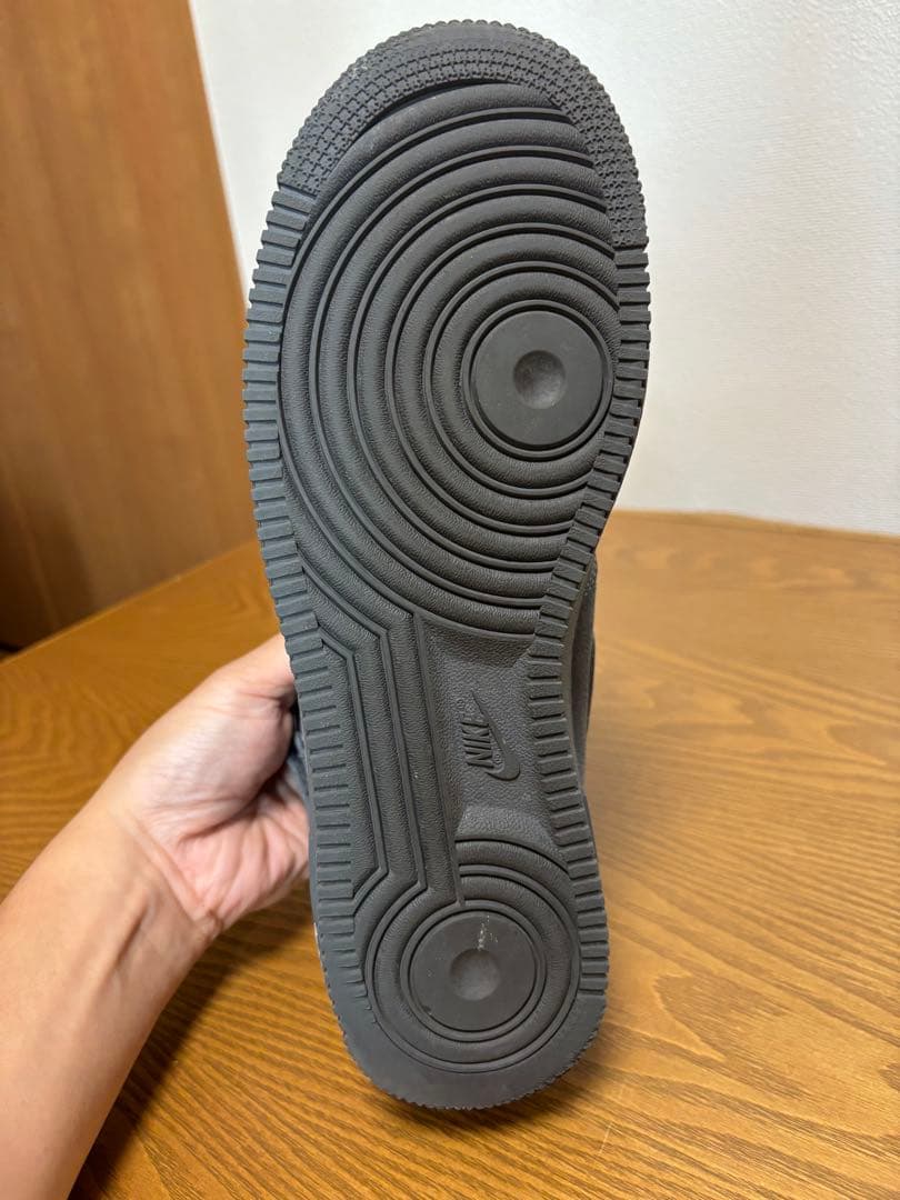 【希少】ナイキ エア フォース 1 07 ミッド ダーク グレー 26