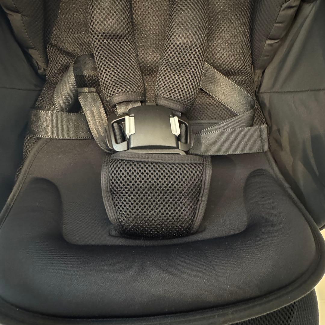 美品 ピジョン ランフィ リノン8 ブラック ベビーカー　シロさん専用