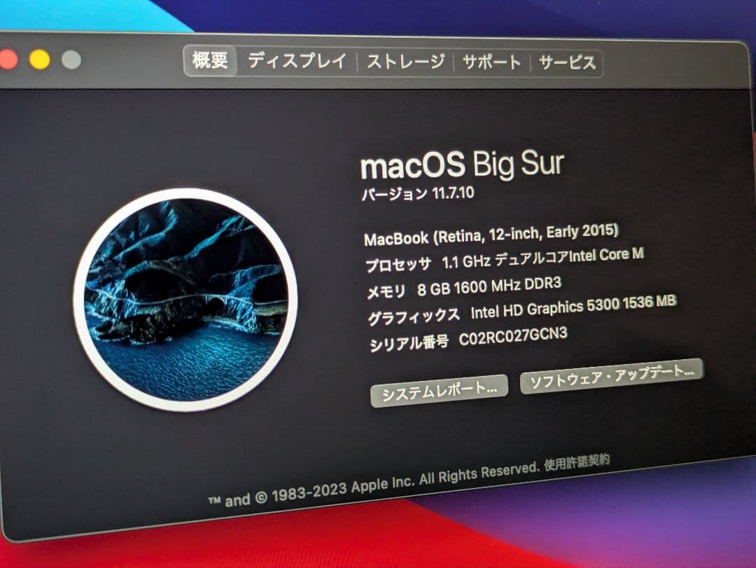 限定値下げ中MacBook2015 12インチ スペースグレー MJY32J/A