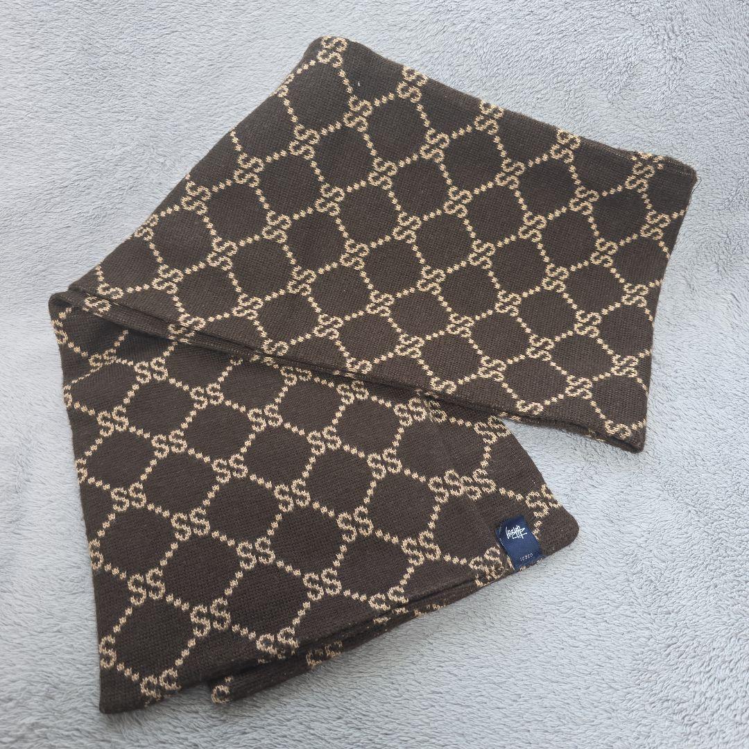 90年代 STUSSYモノグラムマフラー