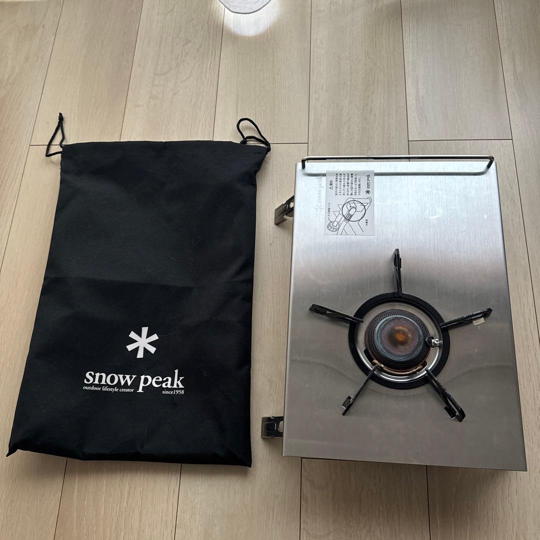 【美品】peak IGTスリム&ギガパワープレートバーナー セット