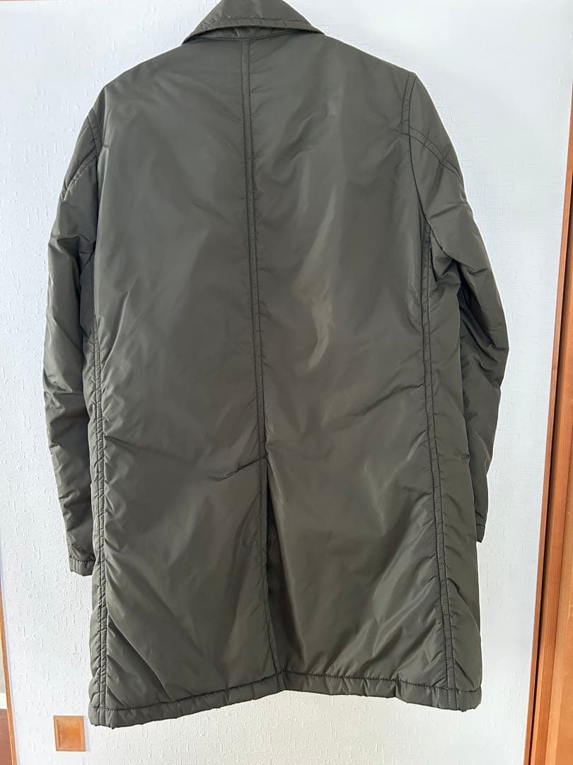 専用【美品】ハリス 中綿ステンカラーコート カーキ