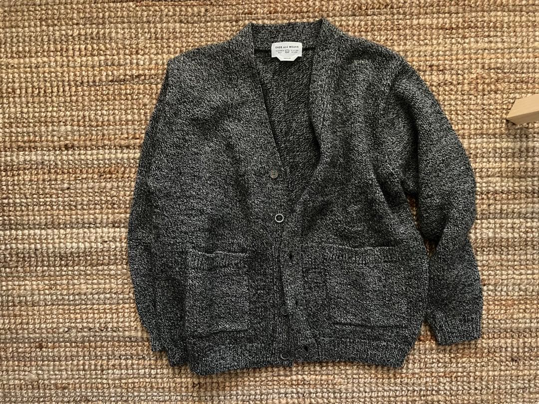 koki　ENDS and MEANS Grandpa Cardigan