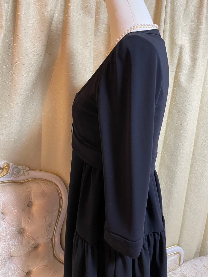 (訳あり) ブラック FOXEY エンパイアドレス ＆ ボレロ