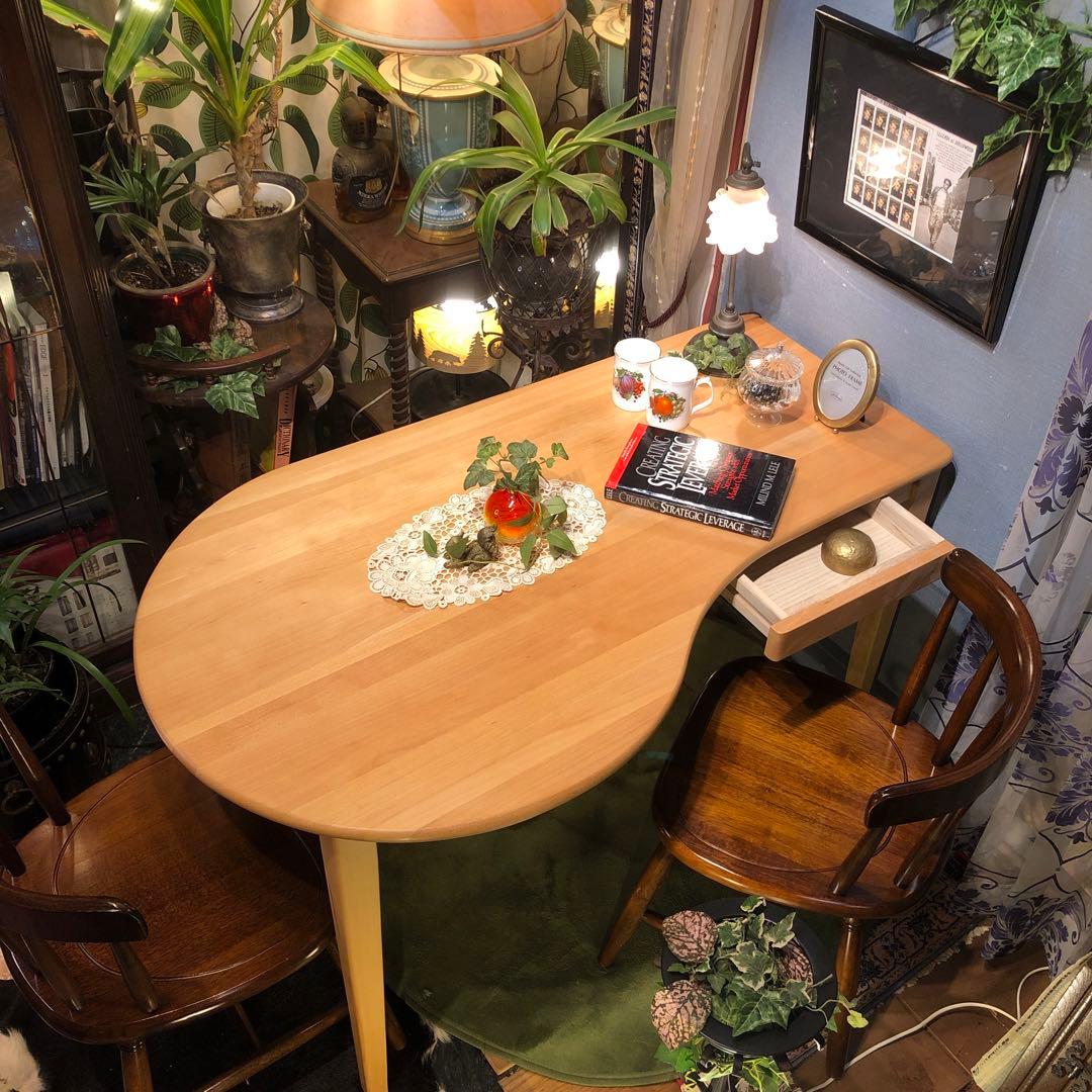 toromichan　オイルフィニッシュ　ダイニングでもデスクでもテーブル