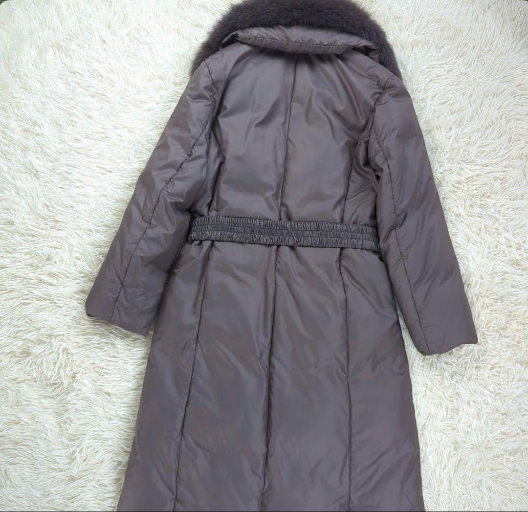 PRIMATIVO グレー ロングダウンジャケット