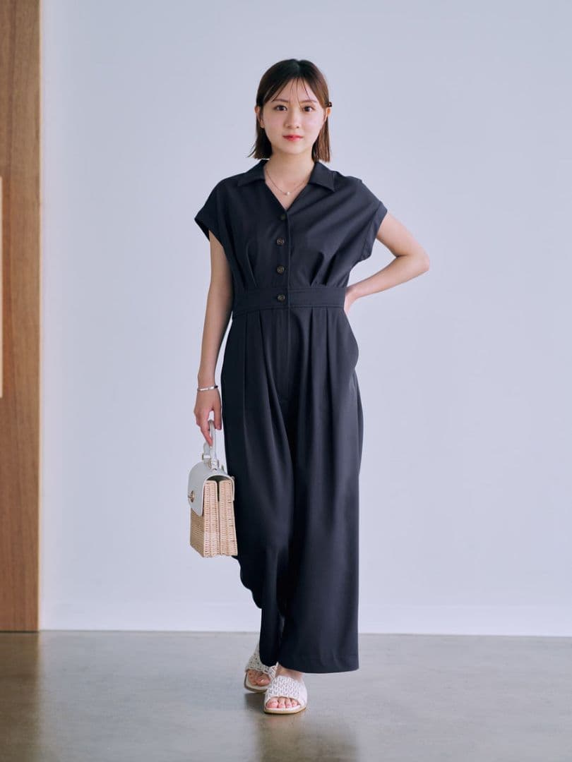 COHINA コヒナ ジャンプスーツオールインワン short