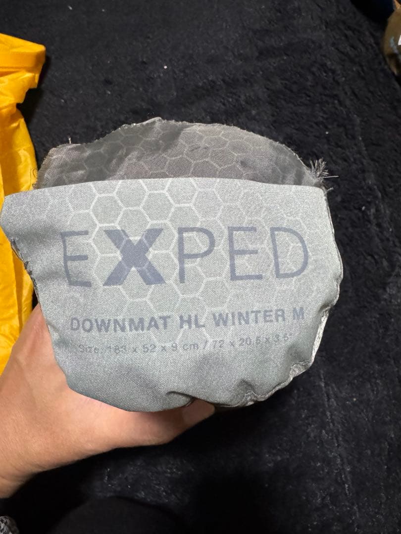 EXPED downmat hl winter m ダウンマット R値7.0