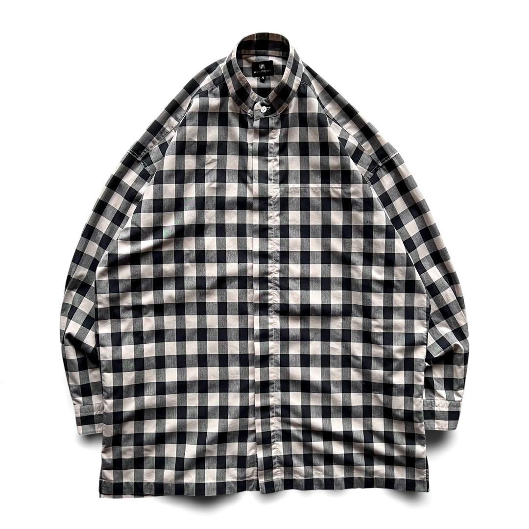 【極美品】im ISSEY MIYAKE 90s ハミルトン期バンドカラーシャツ