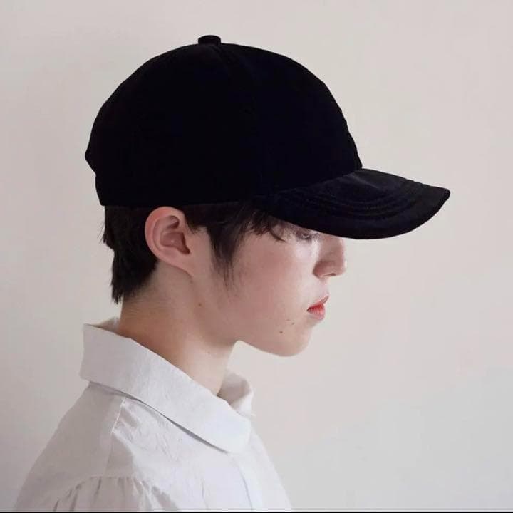 2万 mavuno 購入　humoresque ベルベット キャップ　ベロア帽子