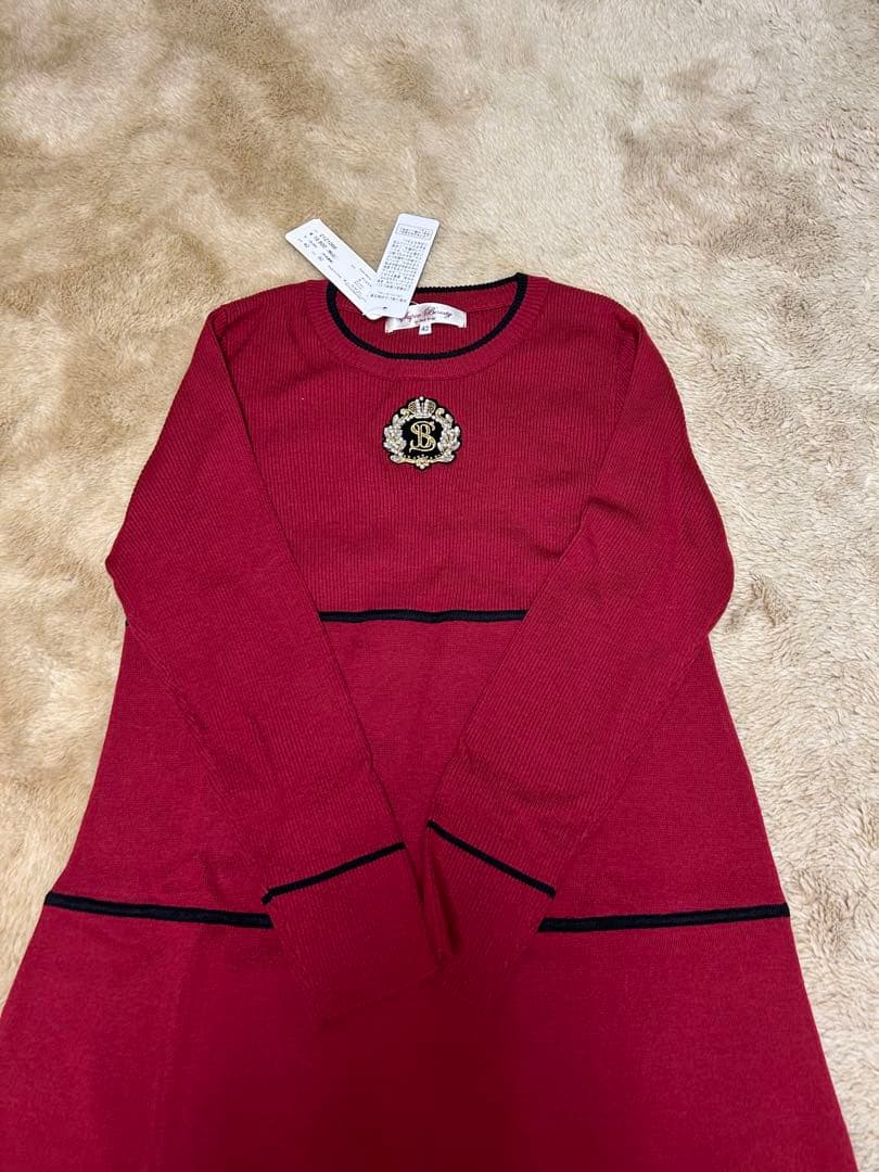 新品　スーパービューティー　ビジューワンピ　42