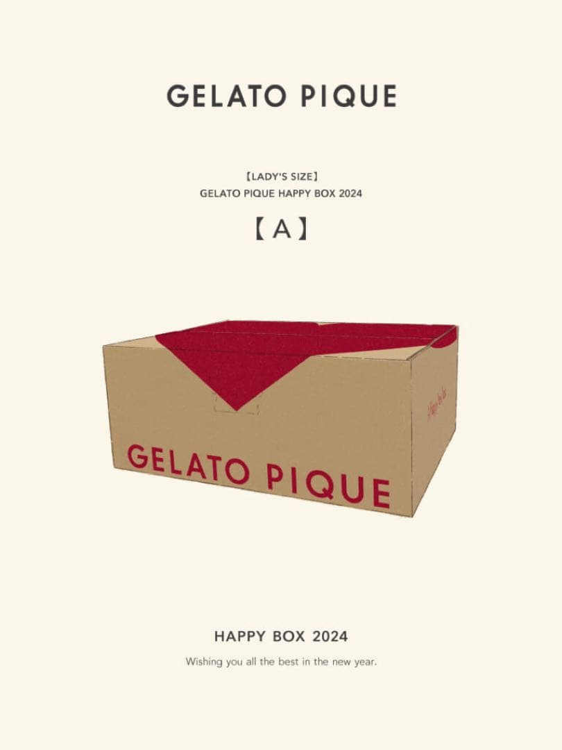 ジェラートピケ gelato pique 福袋 2024 A