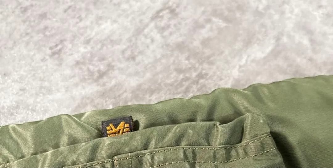 極美品　alpha n2b n-2b flight jacket 短丈large
