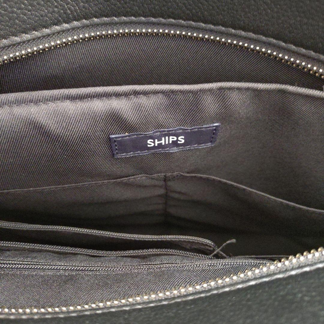 SHIPS 黒ト−トバック