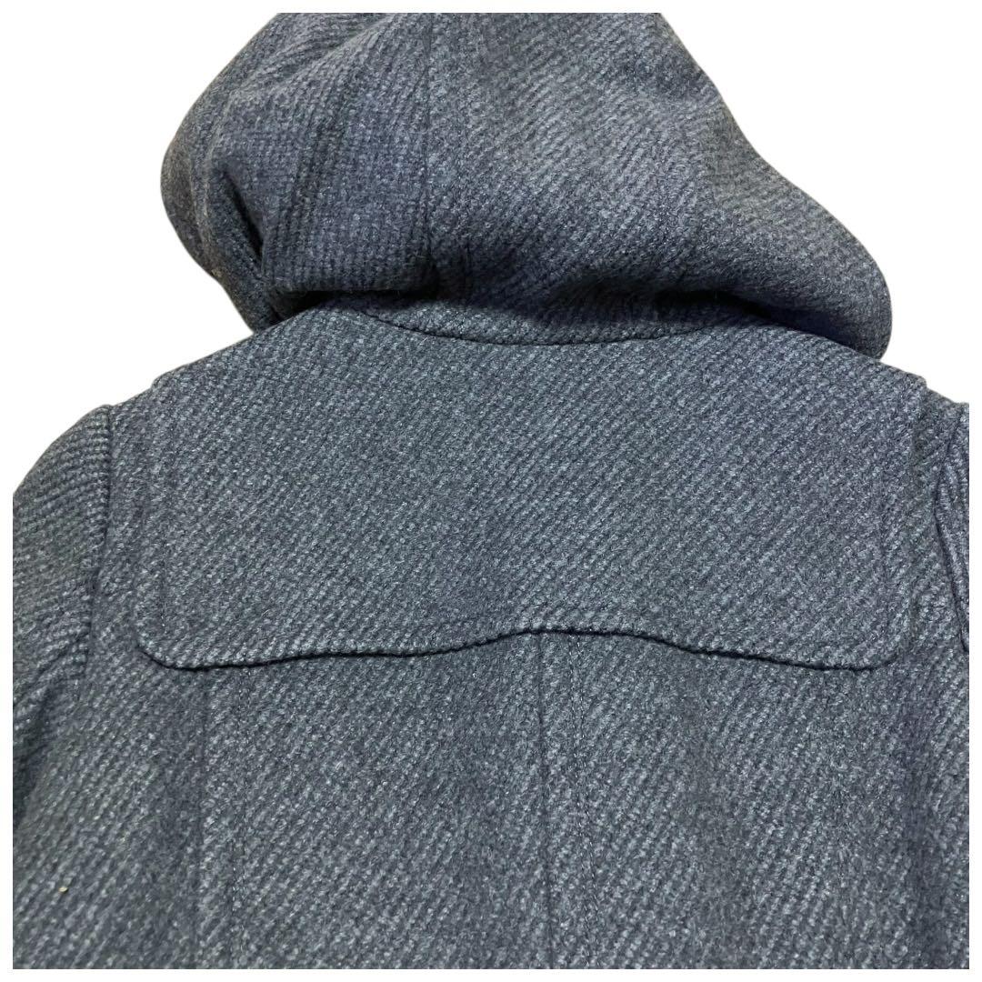 バーバリーブルーレーベル　ダッフルコート　ノバチェック　ミドル　ウール　y2k