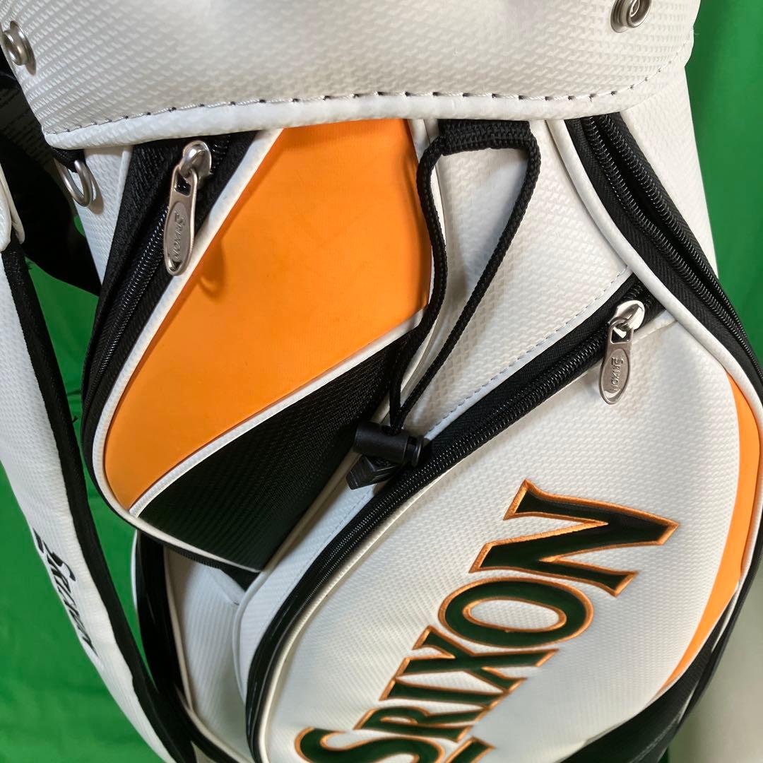 Srixon スリクソンキャディバッグ GGC-S092G 白　早い者勝ち‼️