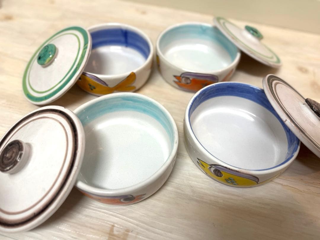 デシモーネDESIMONE器絵皿4点セット